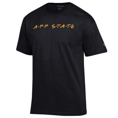 Appalachian State Champion A.P.P S.T.A.T.E Short Sleeve Tee