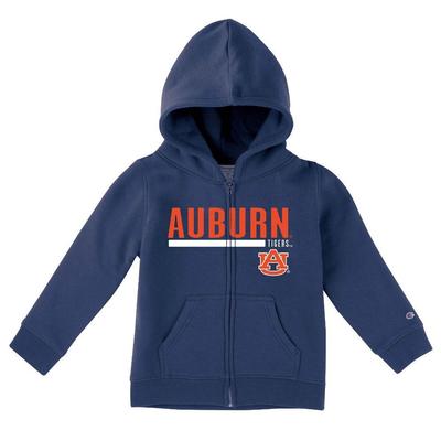 Auburn Champion Infant Full Zip Fleece Hoodie