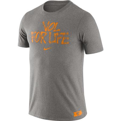 Tennessee Nike Vol For Life Brush Tee