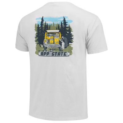 Appalachian State Let's Camp Short Sleeve Comfort Colors Tee