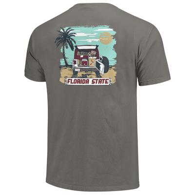 Florida State Let's Camp Short Sleeve Comfort Colors Tee
