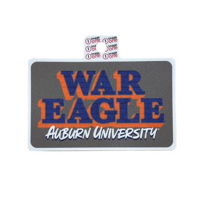 Auburn Brick Wall War Eagle Type Decal