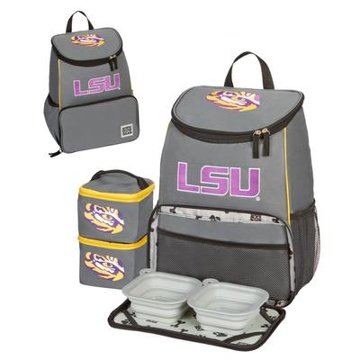 LSU Mobile Dog Gear Weekend Portable Dog Backpack