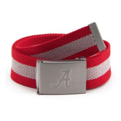 NCAA Alabama Crimson Tide Leather Concho Belt 