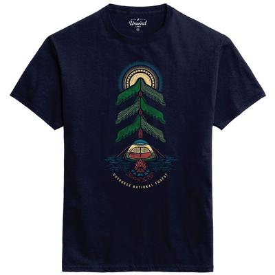 League Cherokee National Forest Camping Short Sleeve Tee