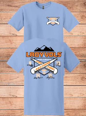 Lady Vols Softball Anything For You Signature Tee