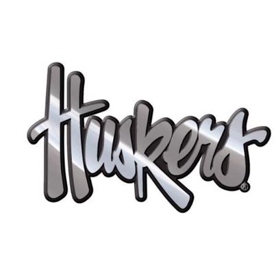 Nebraska Huskers Embossed Emblem
