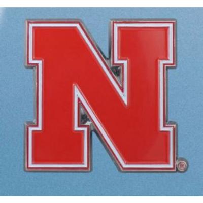 Nebraska N Logo Embossed Emblem