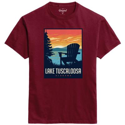 League Lake Tuscaloosa Adirondack View Short Sleeve Tee