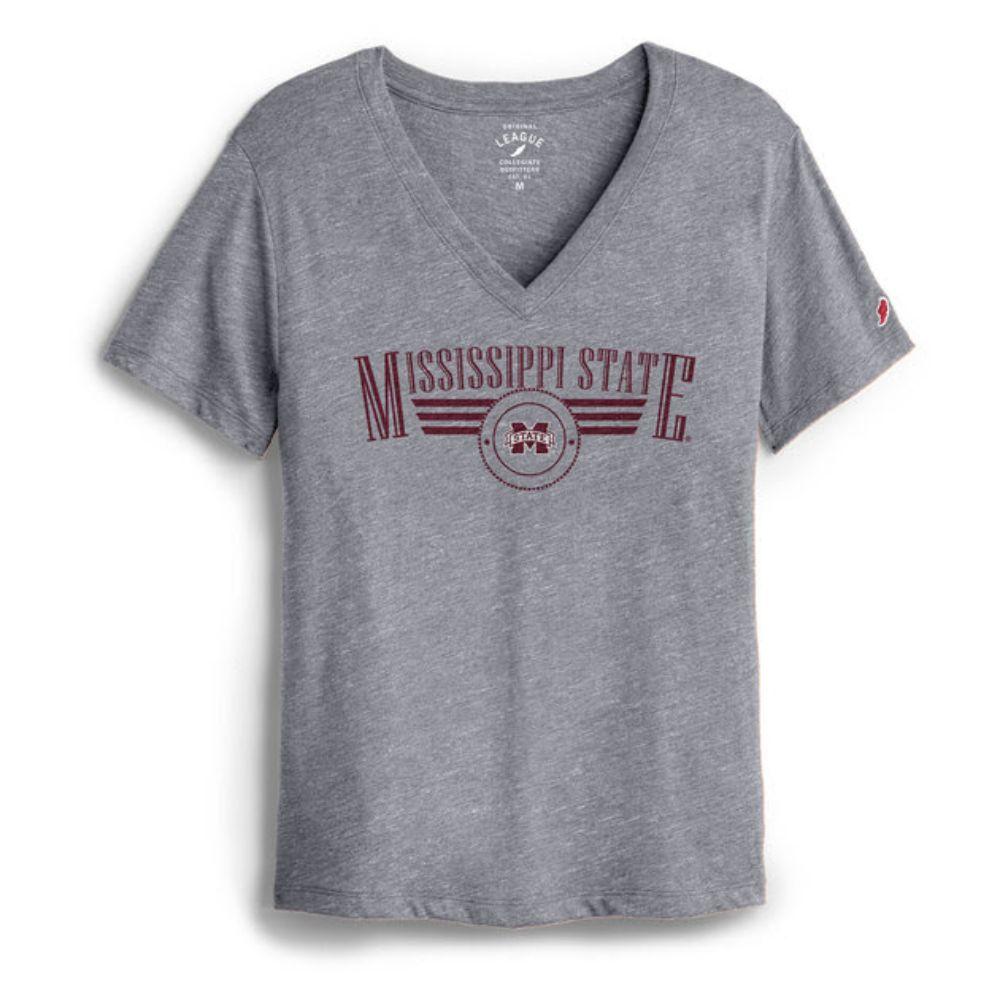  Mississippi State League Intramural Captain's Wings V- Neck Tee