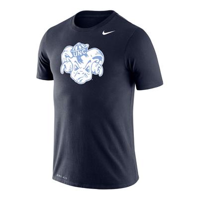 UNC Nike Drifit Legend Vault Logo Short Sleeve Tee