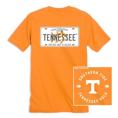 Tennessee Southern Tide License Plate Tee