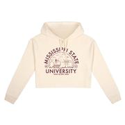  Mississippi State Uscape Women's Voyager Cropped Hoodie