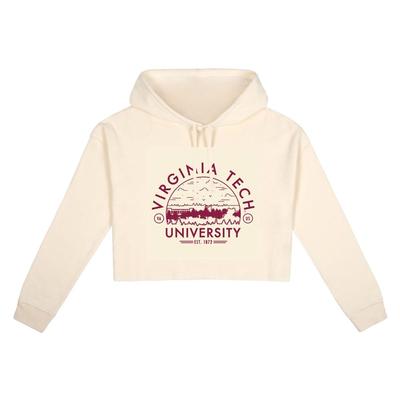 Virginia Tech Uscape Women's Voyager Cropped Hoodie