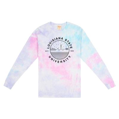 LSU Uscape Starry Scape Pastel Hand Dyed Tee