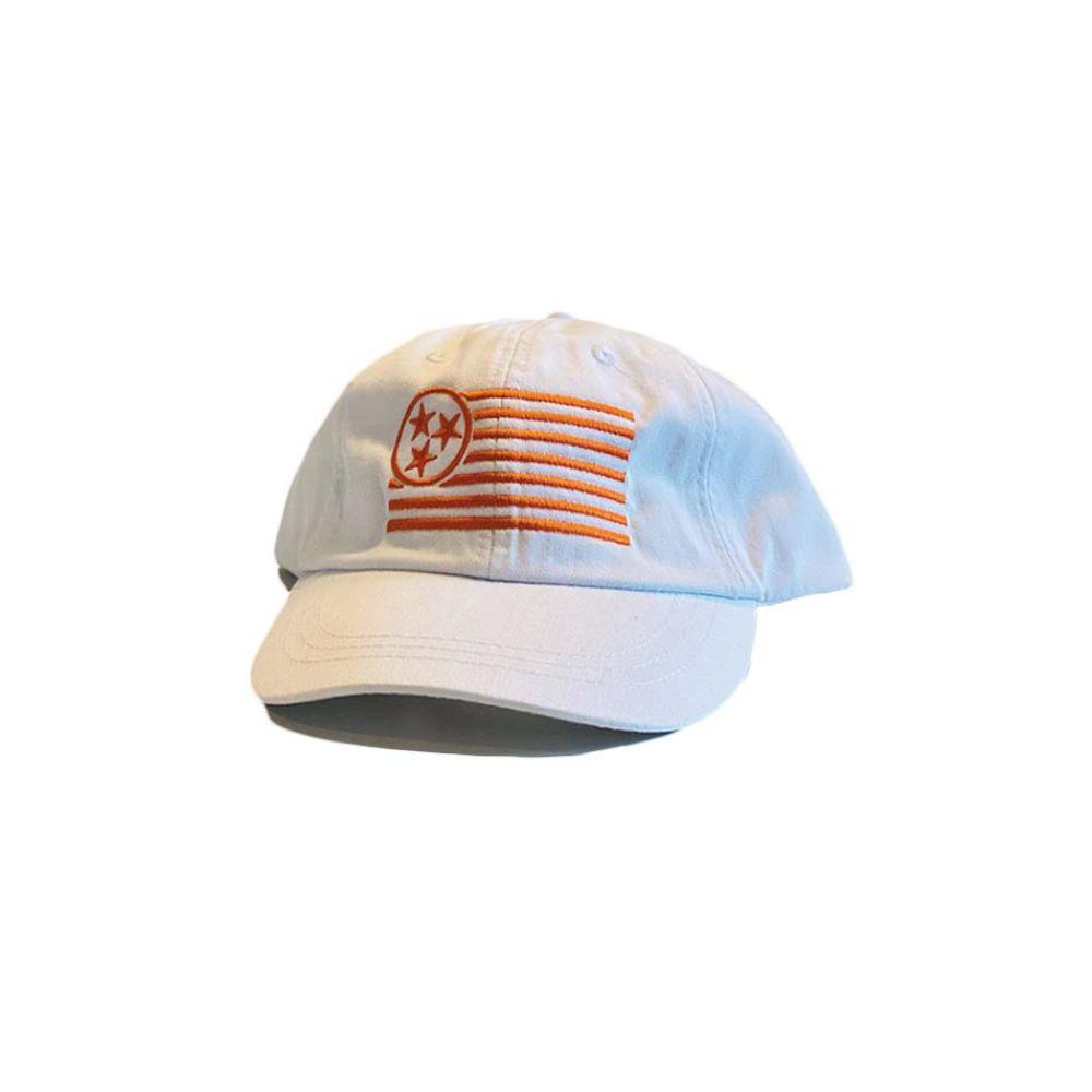  Tristar Hat Company Unstructured White Flag Cap
