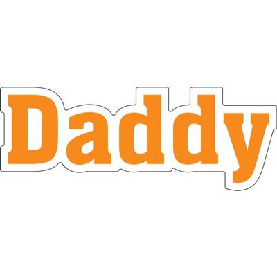 4 inch Daddy Hat Decal