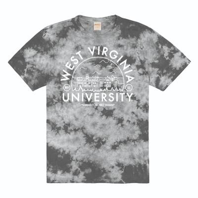 West Virginia Uscape Voyager Hand Dyed Tee