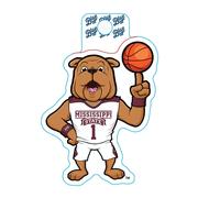  Mississippi State Blue 84 Vault Bully With Basketball Decal