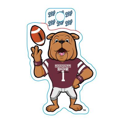 Mississippi State Blue 84 Vault Bully with Football Decal