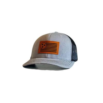 TriStar Hat Company Leather Patch Trucker Hat