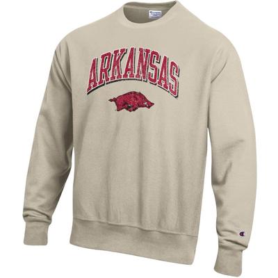 Arkansas Champion Reverse Weave Crew