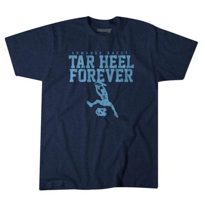 UNC Armando Bacot Tar Heels Forever Short Sleeve Tee