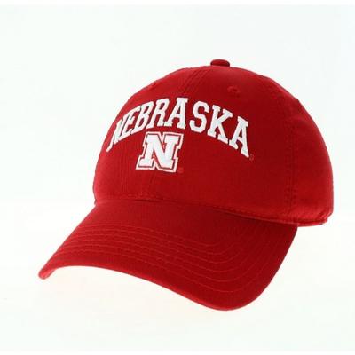 Nebraska Legacy Arch with Logo Adjustable Hat