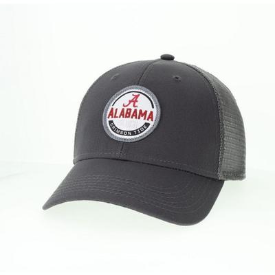 Alabama Legacy Lo-Pro Embroidered Patch Trucker Hat