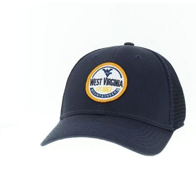 West Virginia Legacy Lo-Pro Embroidered Patch Trucker Hat