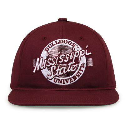 Mississippi State The Game Retro Circle Adjustable Hat