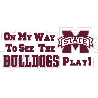 Mississippi State On My Way to see the Bulldogs Play 16
