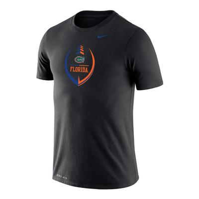 Florida Nike Drifit Legend Football Element with Logo Tee