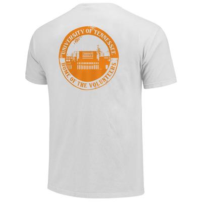 Tennessee Campus Stamp Short Sleeve Comfort Colors Tee