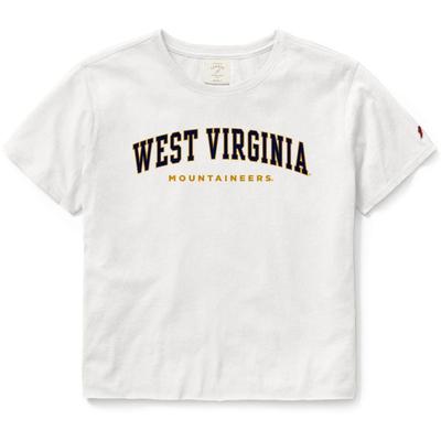 West Virginia League Clothesline Cropped Tee
