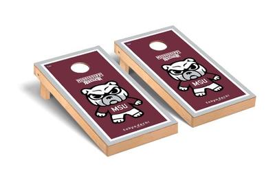 Mississippi State Victory Tailgate Tokyodachi Cornhole Board Set