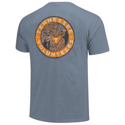 Tennessee Dog Circle Landscape Short Sleeve Comfort Colors Tee