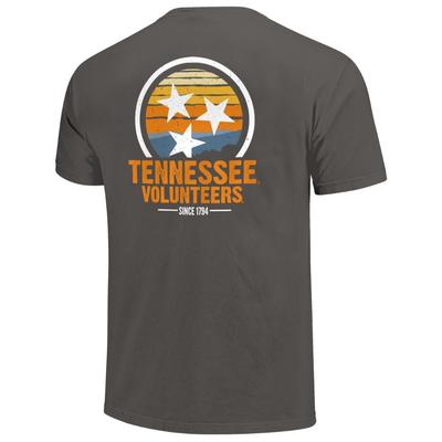 Tennessee State Flag Landscape Short Sleeve Comfort Colors Tee