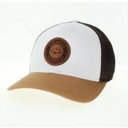  Arkansas Legacy Mid- Pro Leather Patch Trucker Hat
