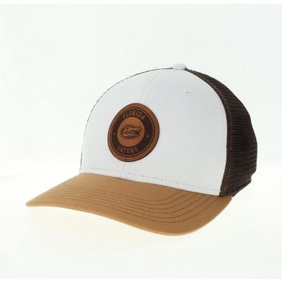 Florida Legacy Mid-Pro Leather Patch Trucker Hat