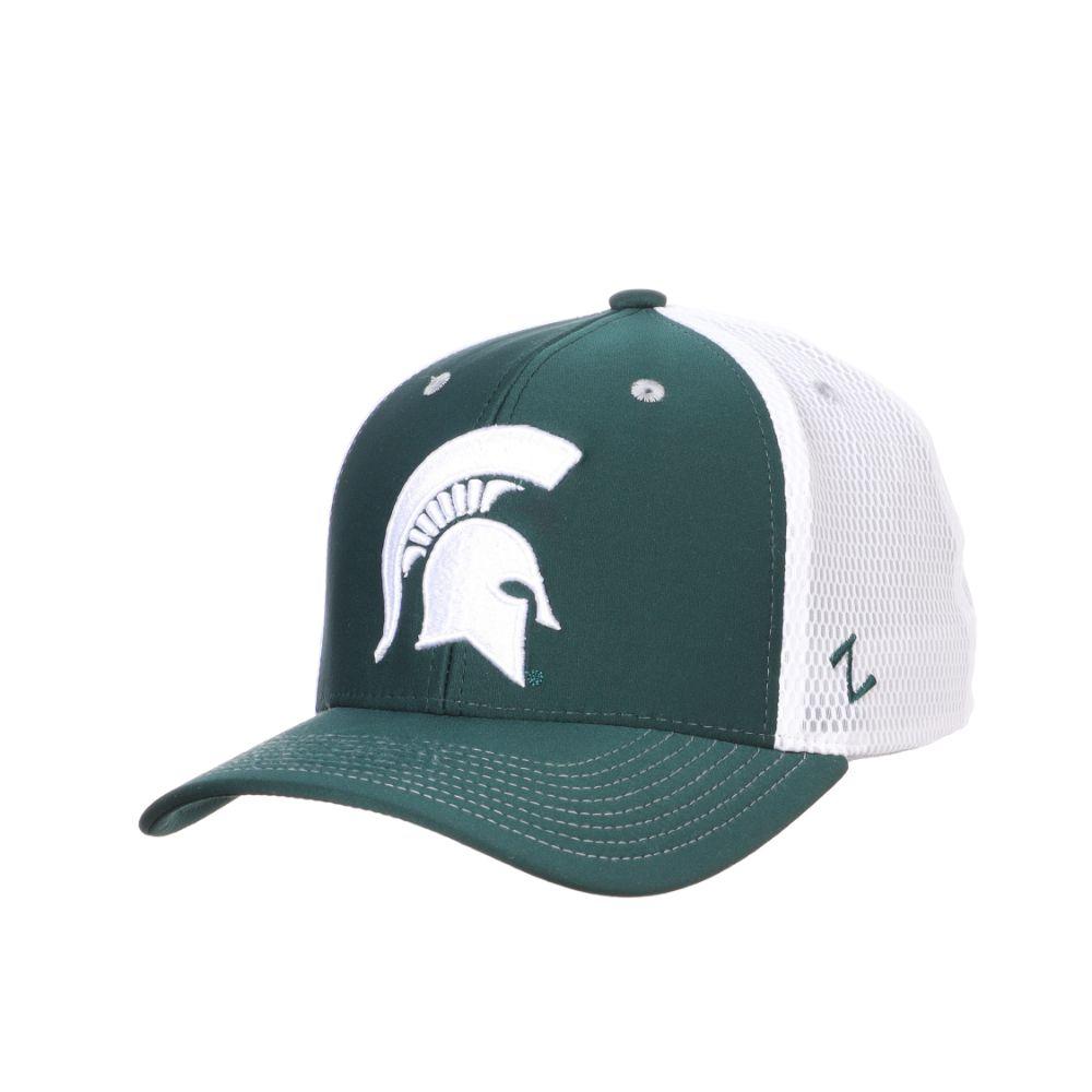Spartans | Michigan State Zephyr Hypercool Fitted Hat | Alumni Hall