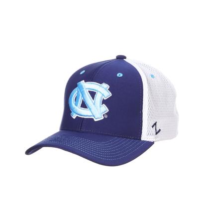 UNC Zephyr Hypercool Fitted Hat