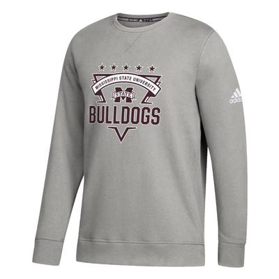 Mississippi State Adidas YOUTH Fleece Crew