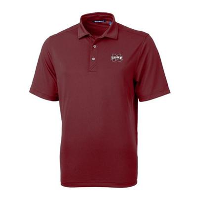 Mississippi State Cutter & Buck Ecopique Polo BORDEAUX