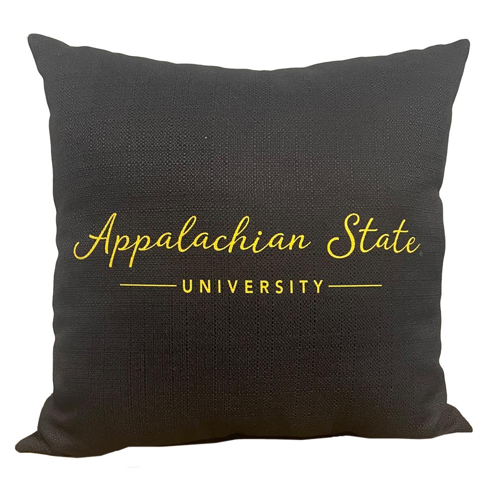  Appalachian State 18 X 18 Script Pillow