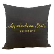  Appalachian State 18 X 18 Script Pillow