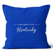  Kentucky 18 X 18 Script Pillow