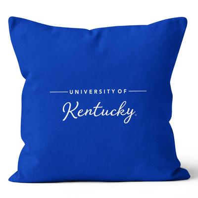 Kentucky 18 x 18 Script Pillow