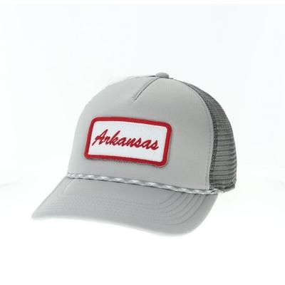 Arkansas Legacy Rope Trucker Hat