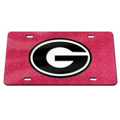 Georgia Glitter License Plate